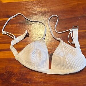 Zimmermann White Bikini Top